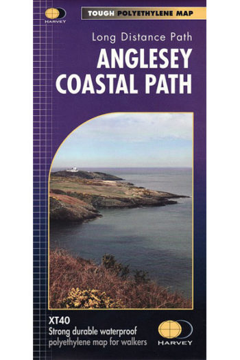 Waterproof map Anglesey Coastal Path MAP263