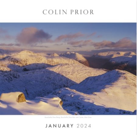 Colin Prior - Scotland Wild Places Calendar 2024 - BMC Shop